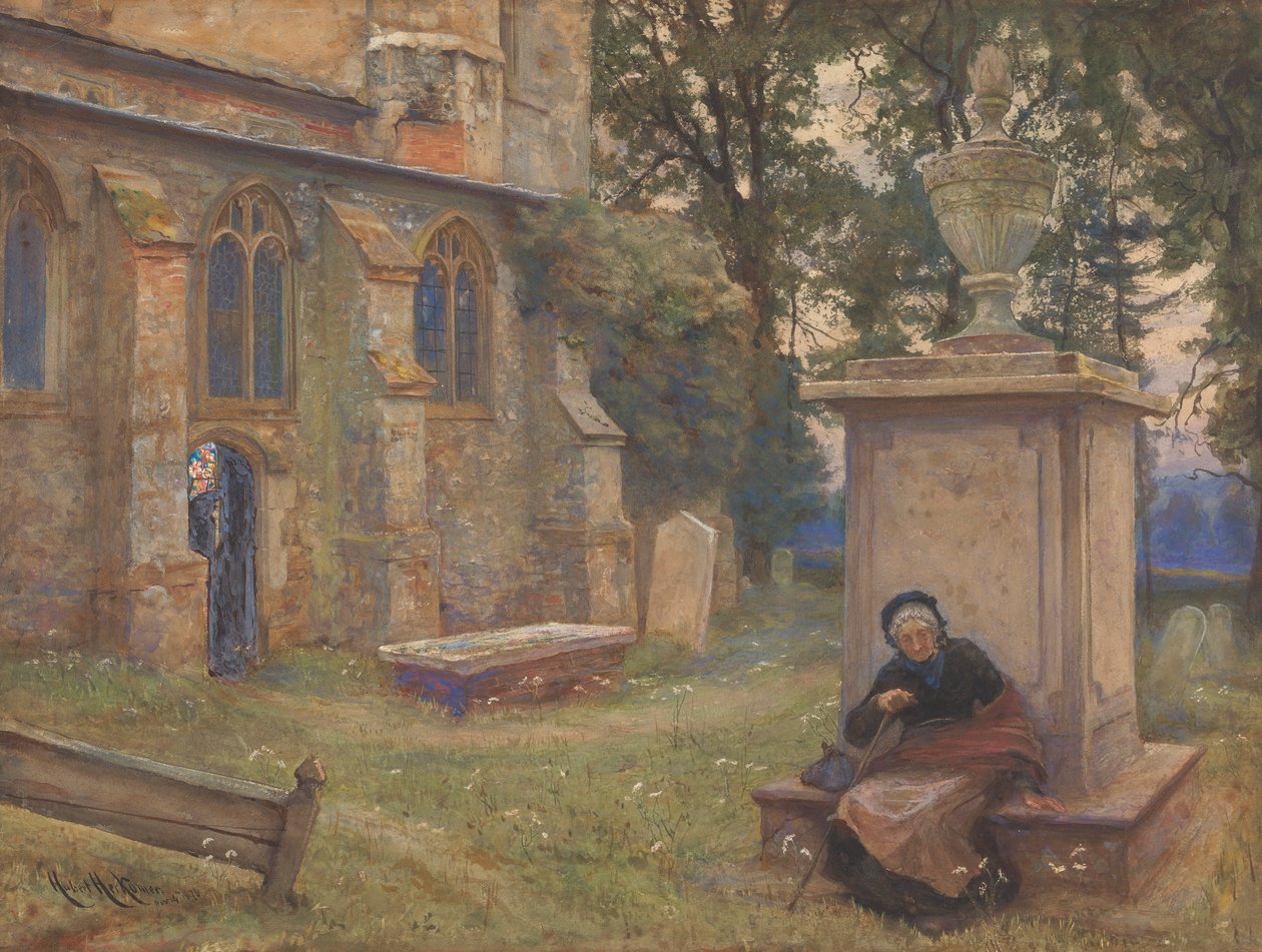 Rust: Aldenham Kerk door Sir Hubert von Herkomer
