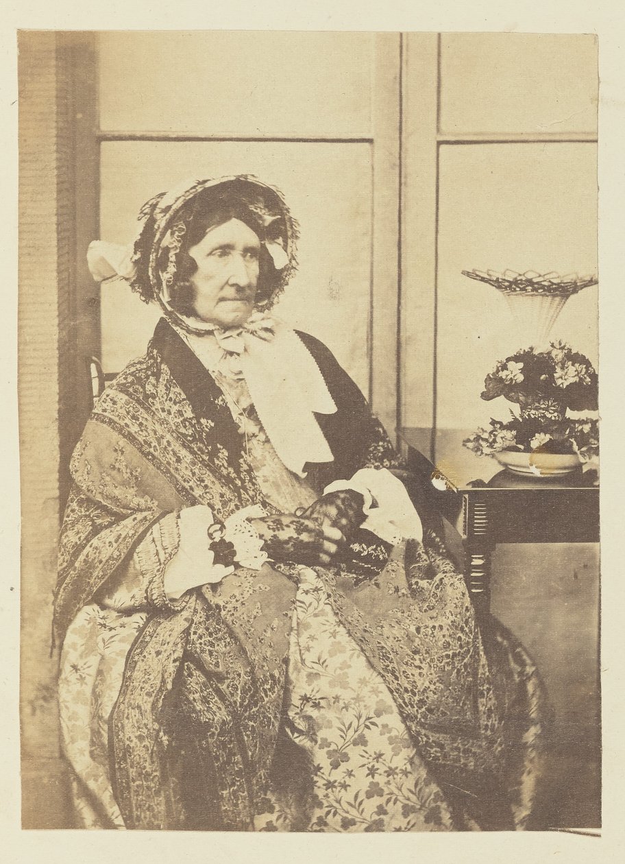 [Portret van zittende vrouw]. door Sir John Joscelyn Coghill