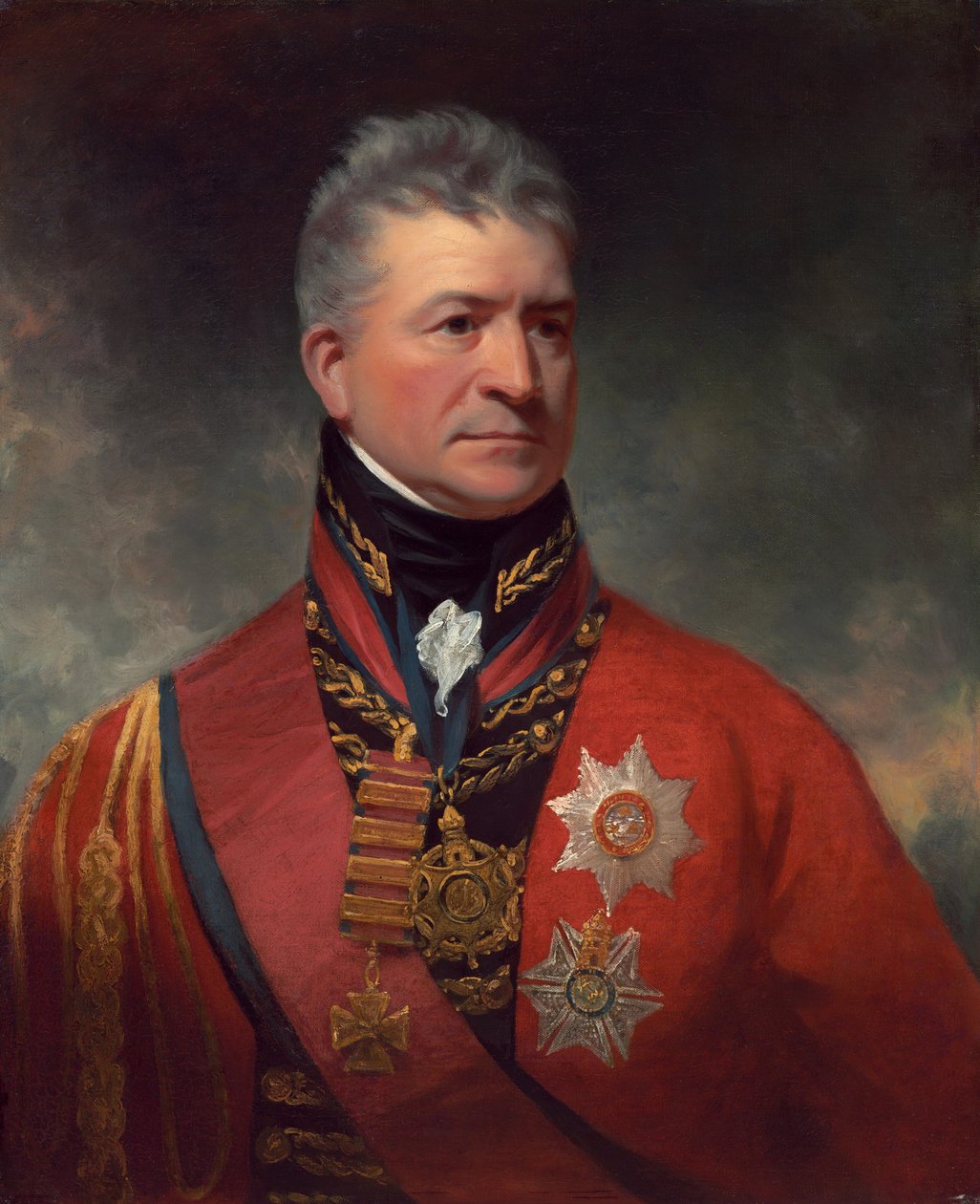 Luitenant-generaal Sir Thomas Picton door Sir William Beechey