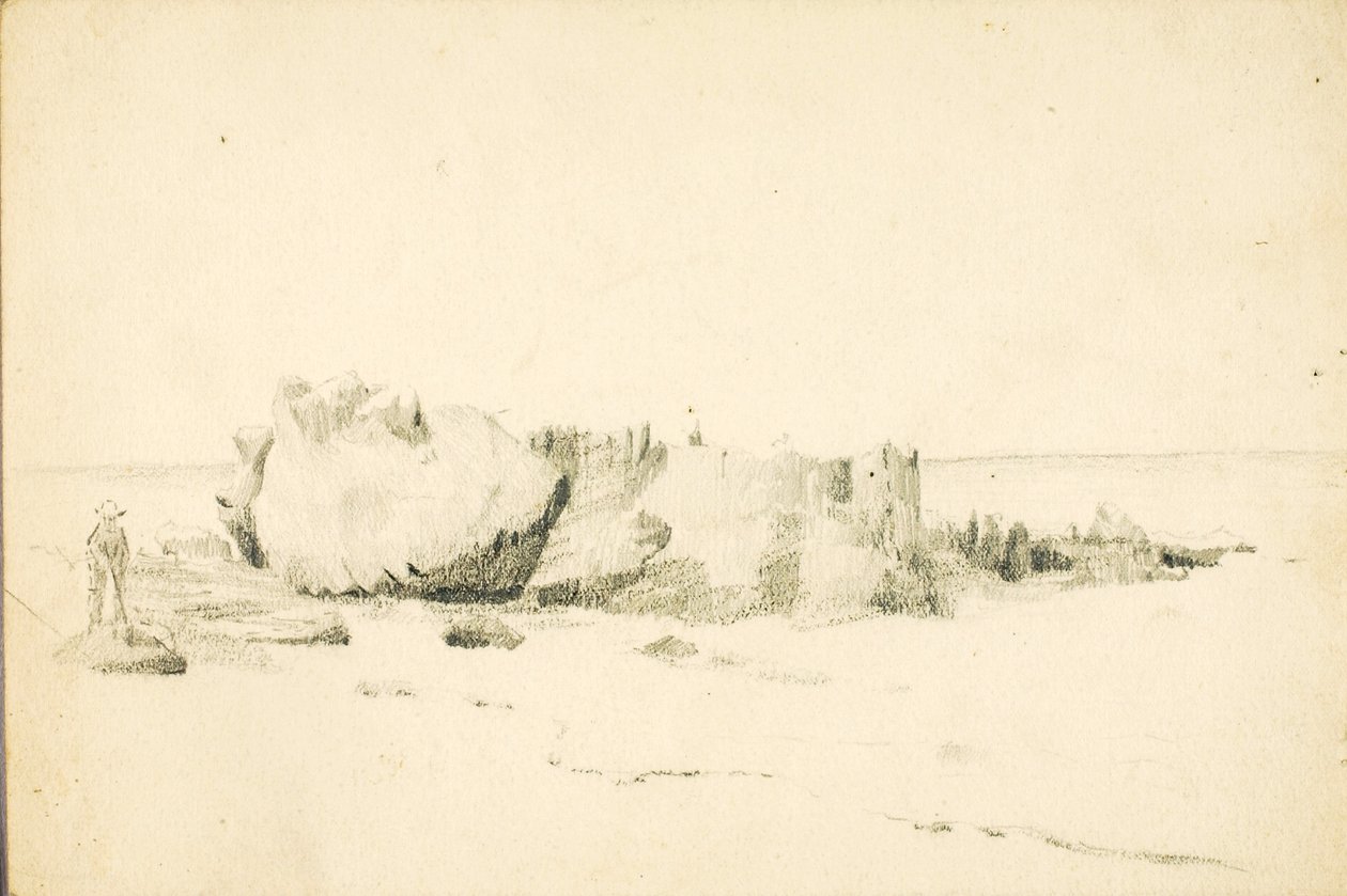 Landschap door Solon H. Borglum