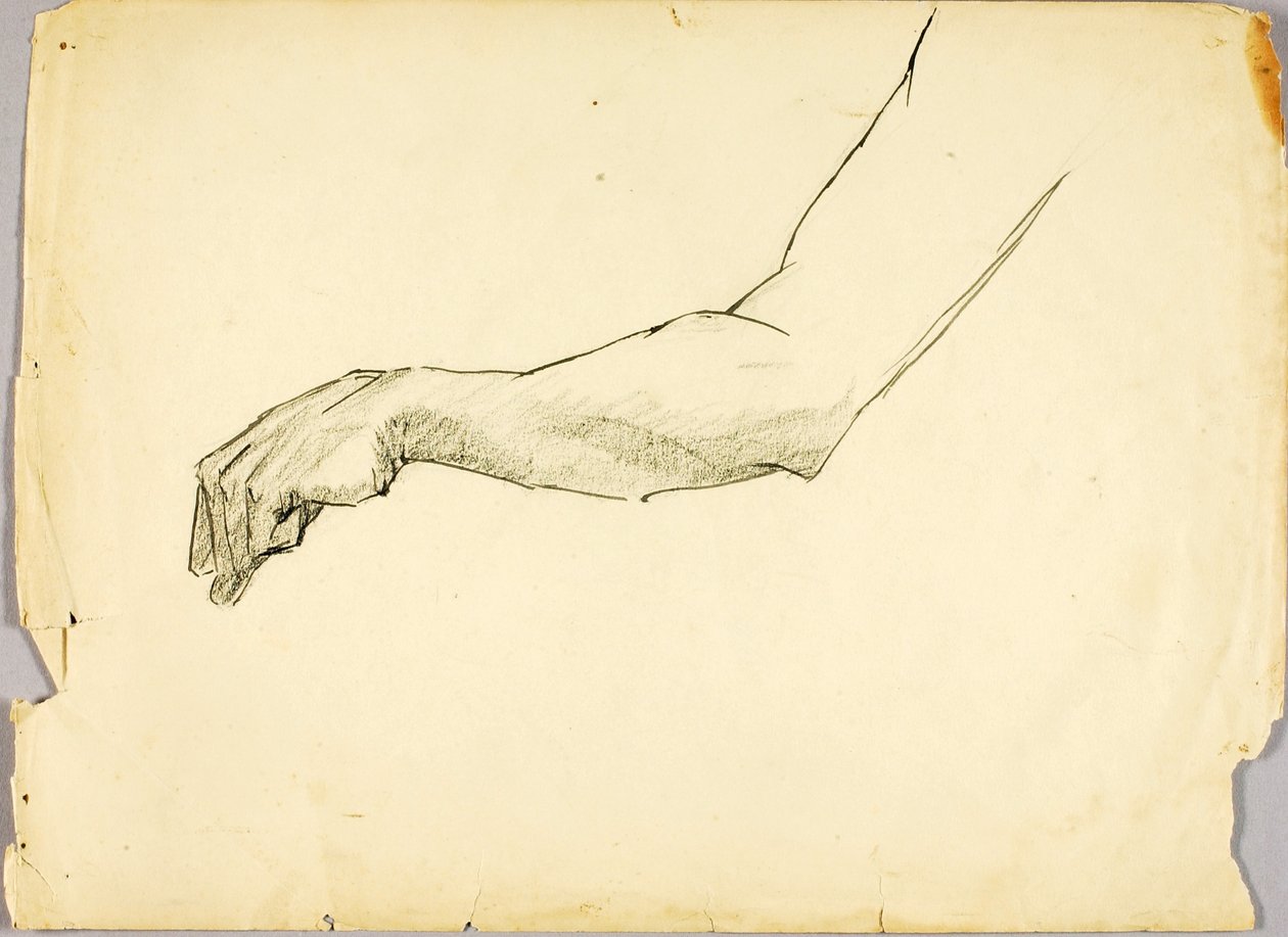 Studie van Arm door Solon H. Borglum