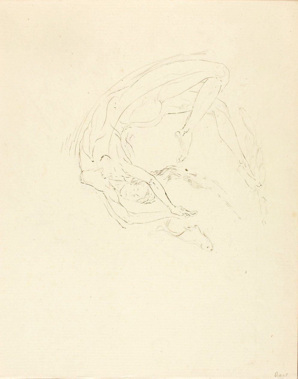 De duik #4 door Solon H. Borglum