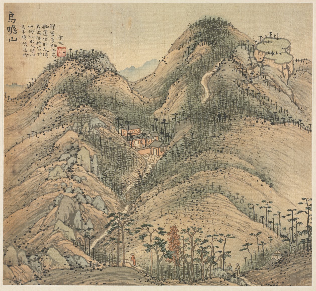 Mt. Wuzhan, 1500s door Song Xu