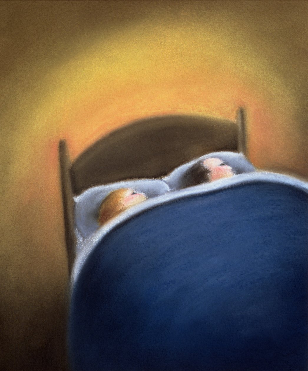 In bed door Sophie Hacker