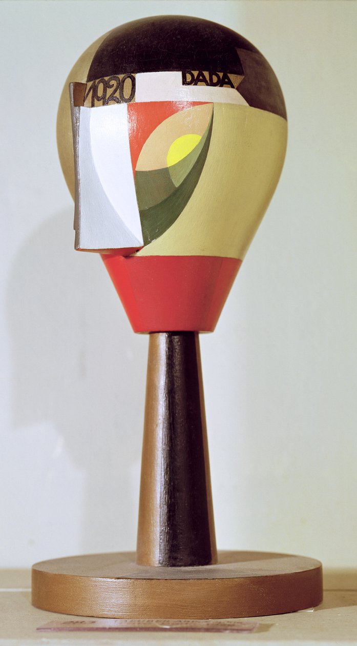 Dada Hoofd, 1920 door Sophie Taeuber Arp