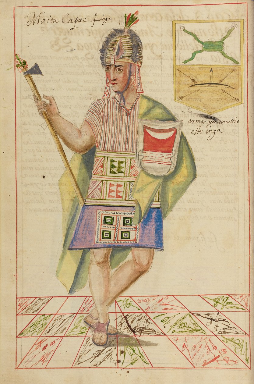 Mayta Capac, 1616 door Spanish School