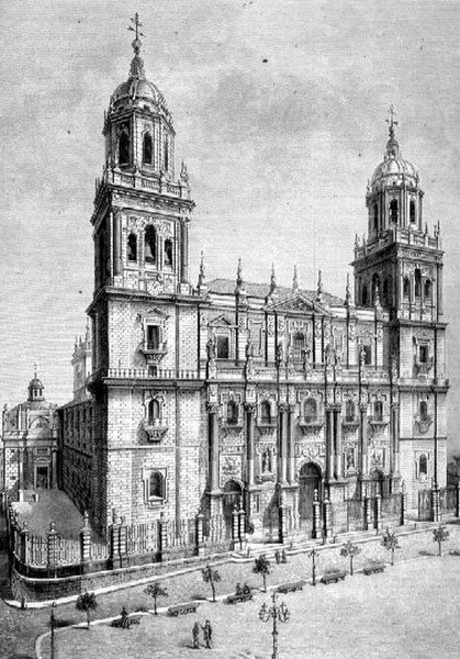 Kathedraal van Jaen, Spanje door Spanish School