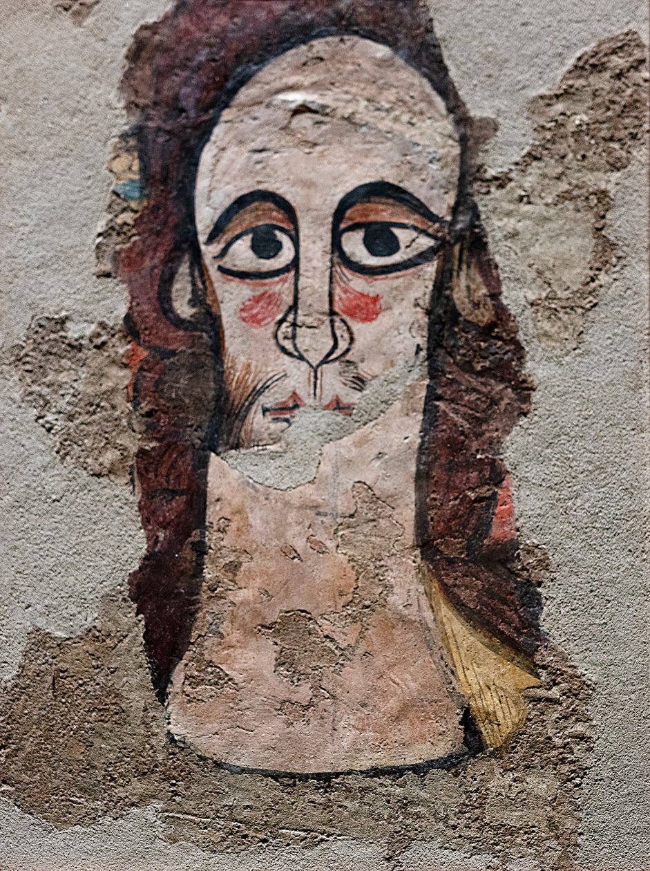 Christus Pantokrator. 12e eeuw door Spanish School