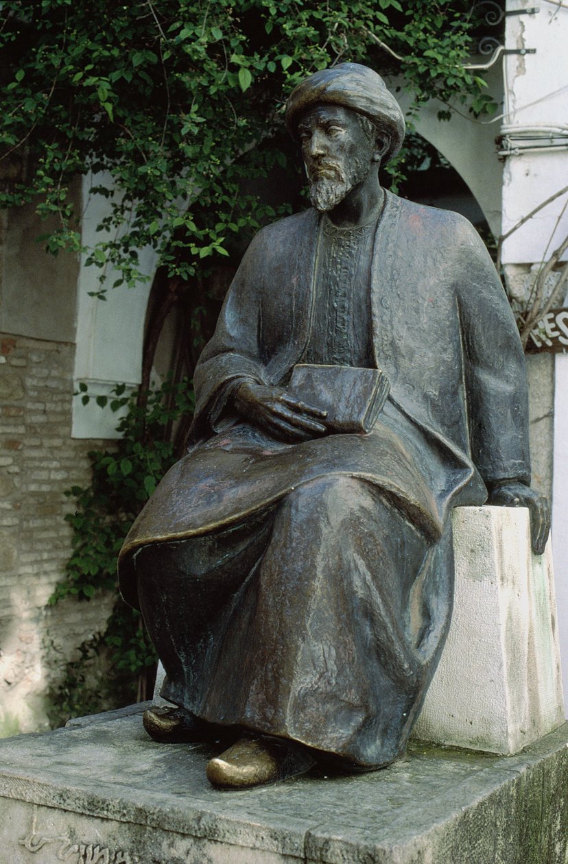 Standbeeld van Moses Maimonides (1135-1204) door Spanish School
