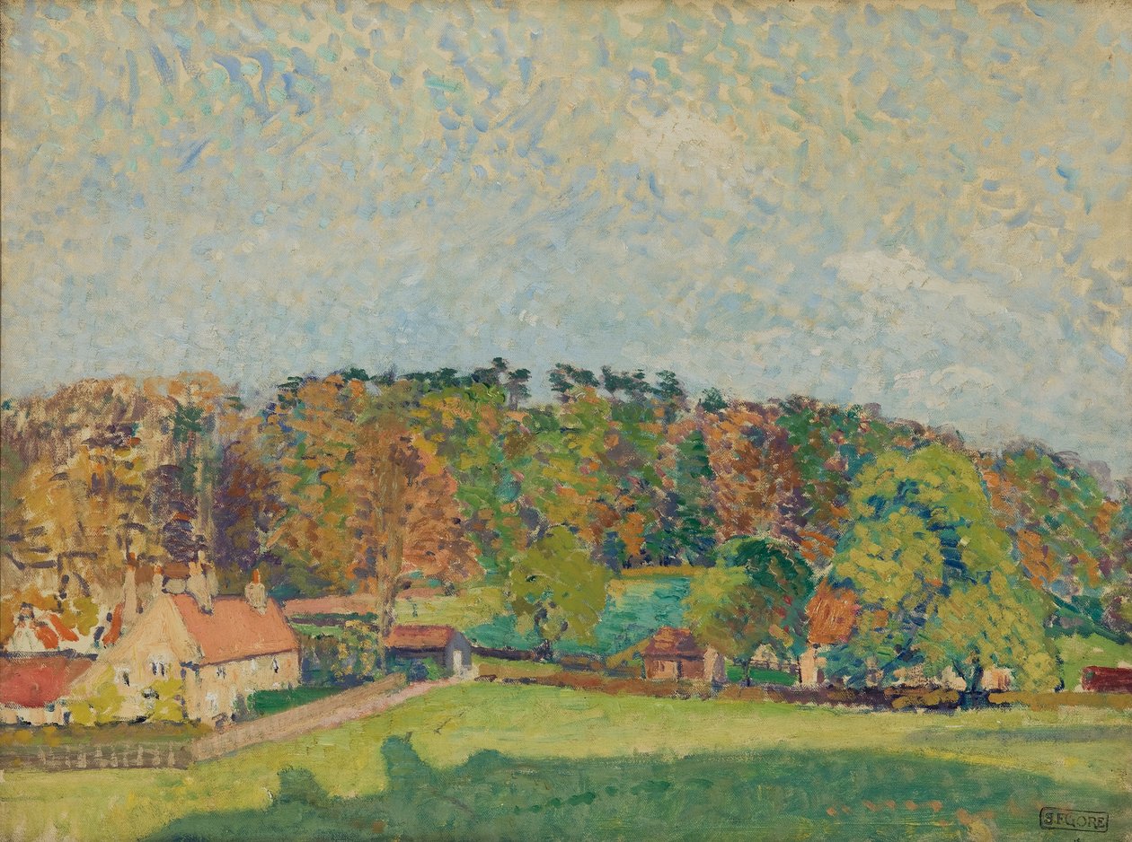 Herfst, Sussex door Spencer Frederick Gore