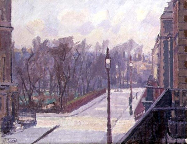 Hartington Square door Spencer Frederick Gore