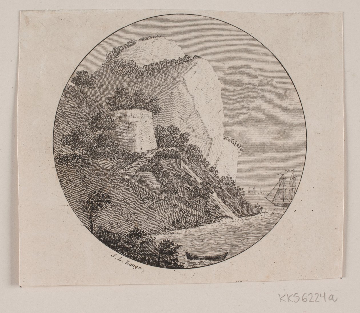 Møns Klint door Søren L. Lange