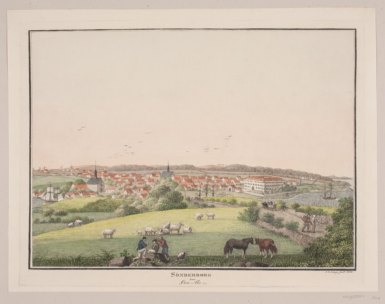Sønderborg op het eiland Als door Søren L. Lange