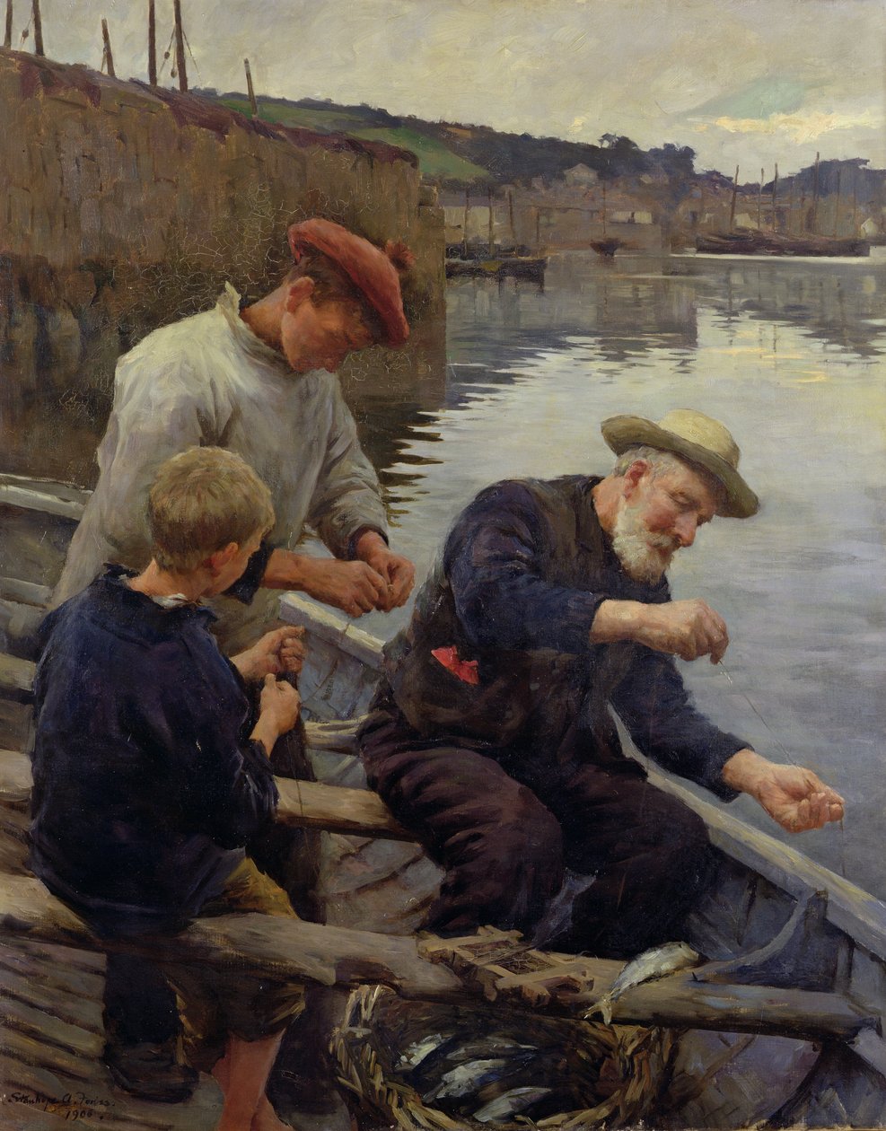 Newlyn door Stanhope Alexander Forbes