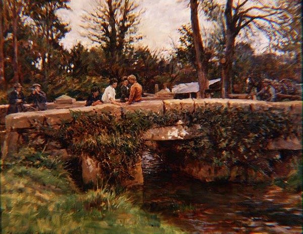 Relubbus Brug door Stanhope Alexander Forbes