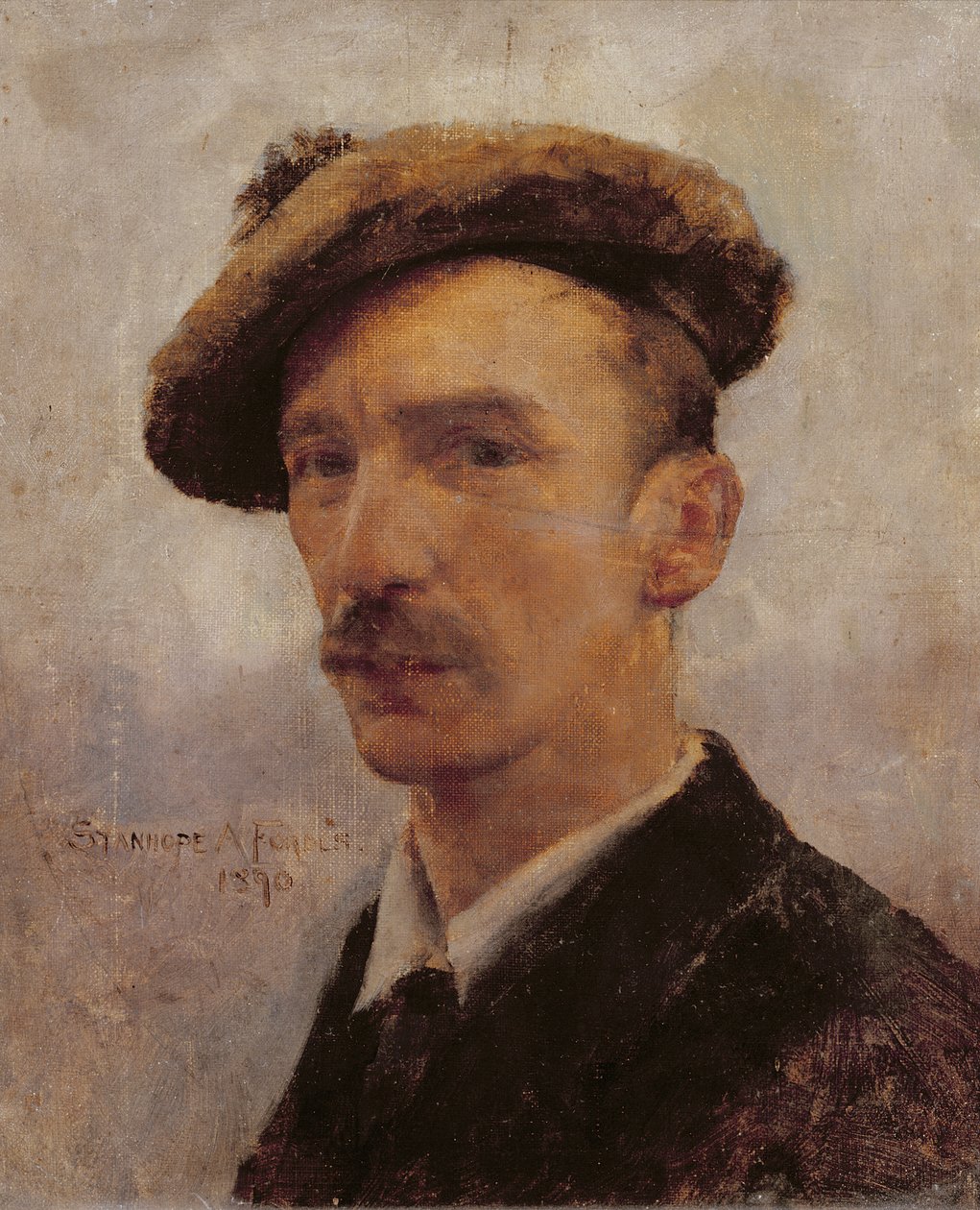Zelfportret door Stanhope Alexander Forbes