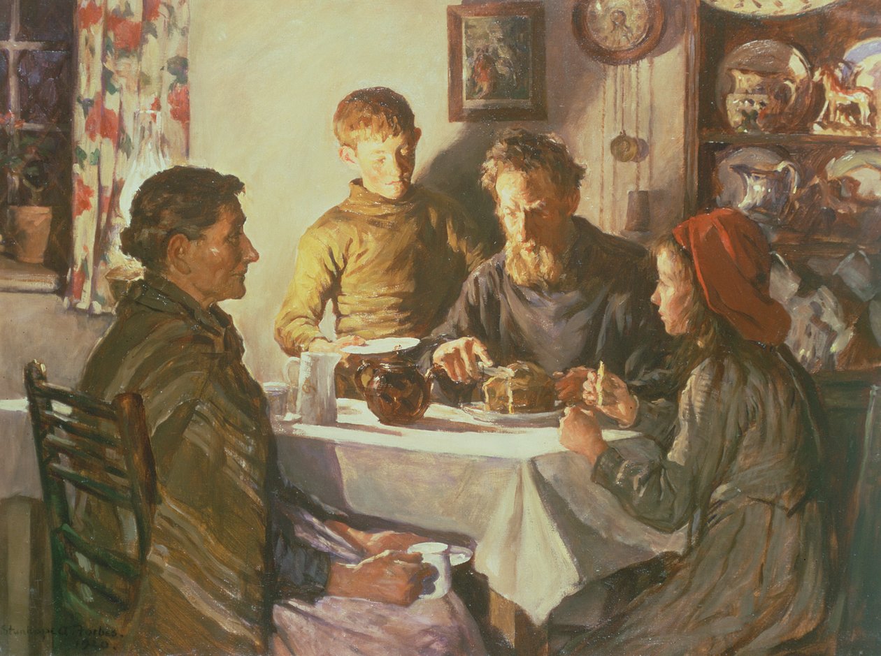 De saffraankoek door Stanhope Alexander Forbes