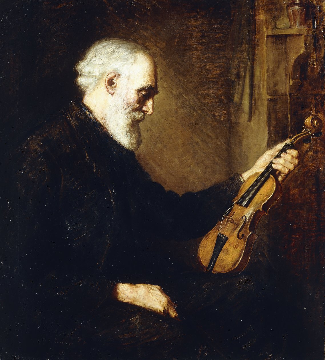 De Violist door Stanhope Alexander Forbes