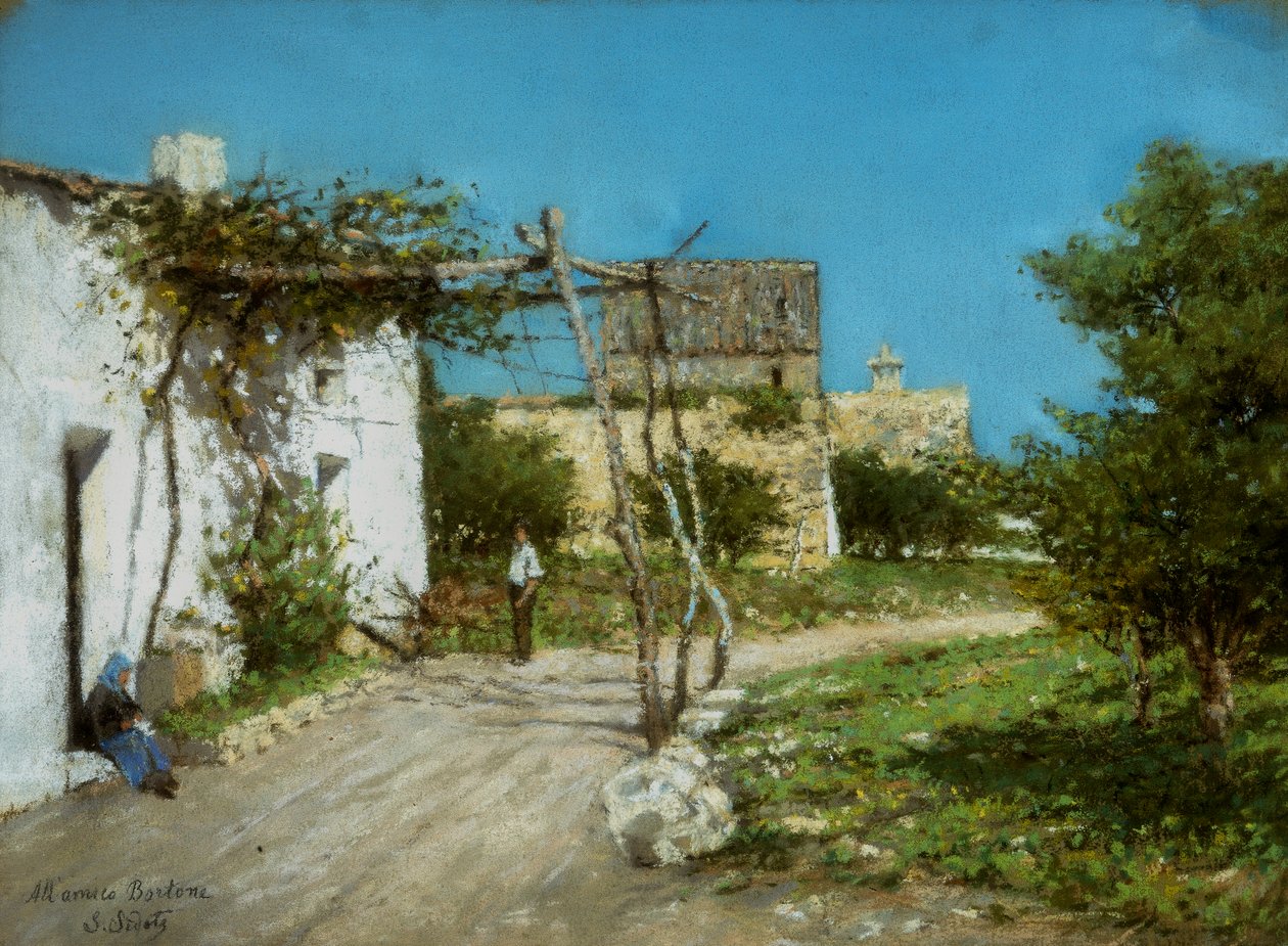 Een landhuis door Stanislao Sidoti