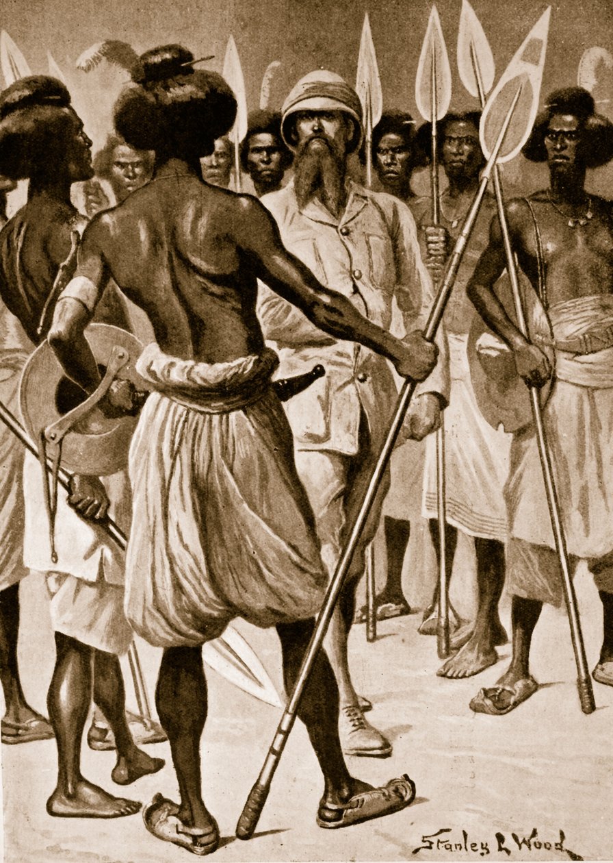 Het type krijger dat Burton ontmoette in Somaliland door Stanley L. Wood