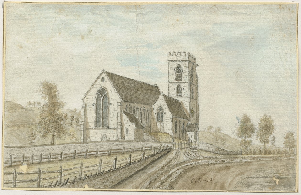 Colwich Kerk door Stebbing Shaw