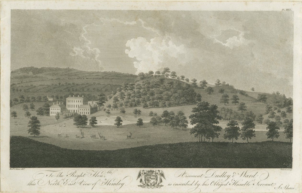 Himley Hall door Stebbing Shaw
