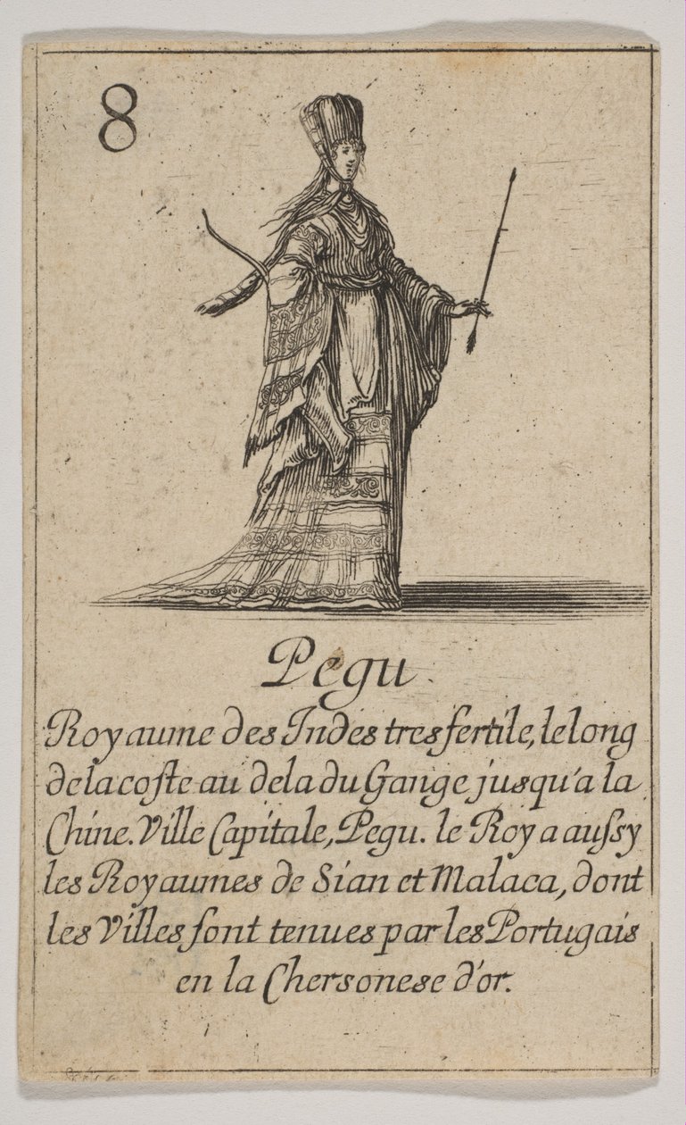 Pegu, 1644 door Stefano della Bella