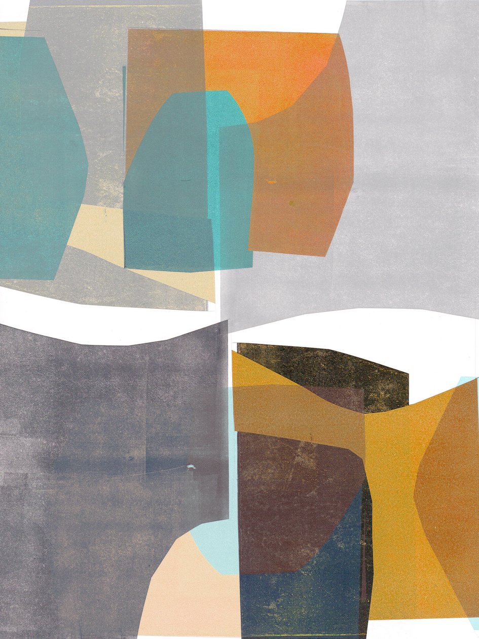 Monocollage VI, 2019 (digitaal) door Stephen Dow
