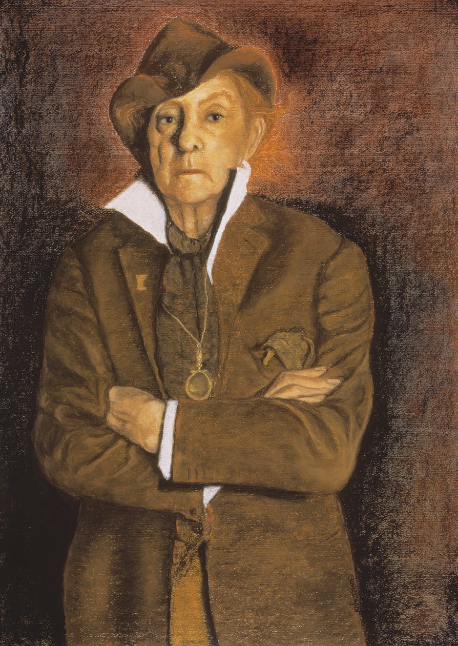 Quentin Crisp door Stevie Taylor