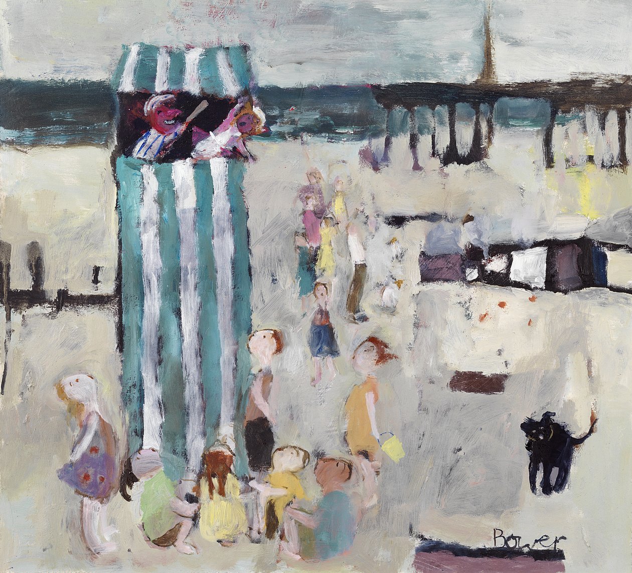 Punch en Judy door Susan Bower
