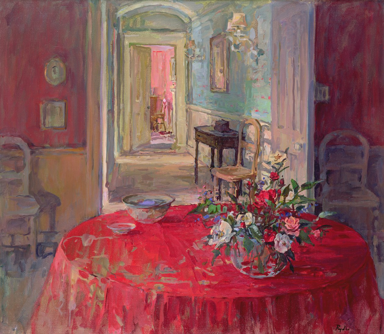 Het Rode Tafelkleed door Susan Ryder