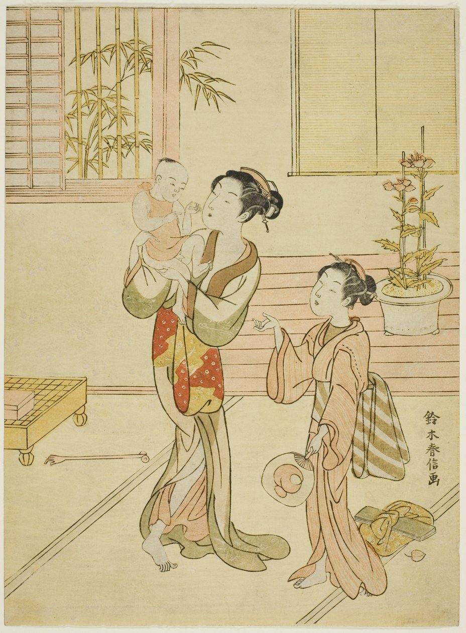 Het schatkind door Suzuki Harunobu