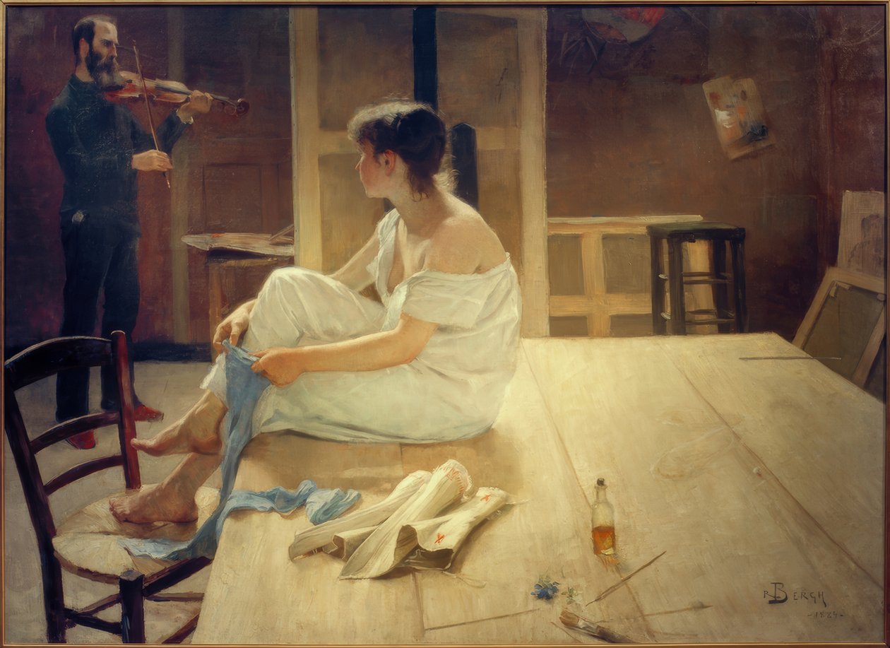 Na het Model Staan door Sven Richard Bergh