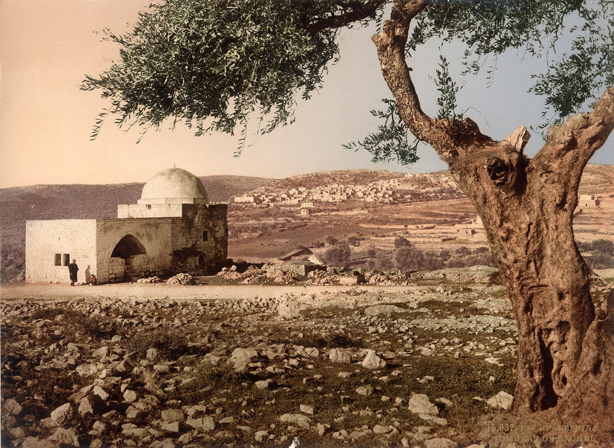 Graf van Rachel, Bethlehem, ca. 1880-1900 door Swiss Photographer