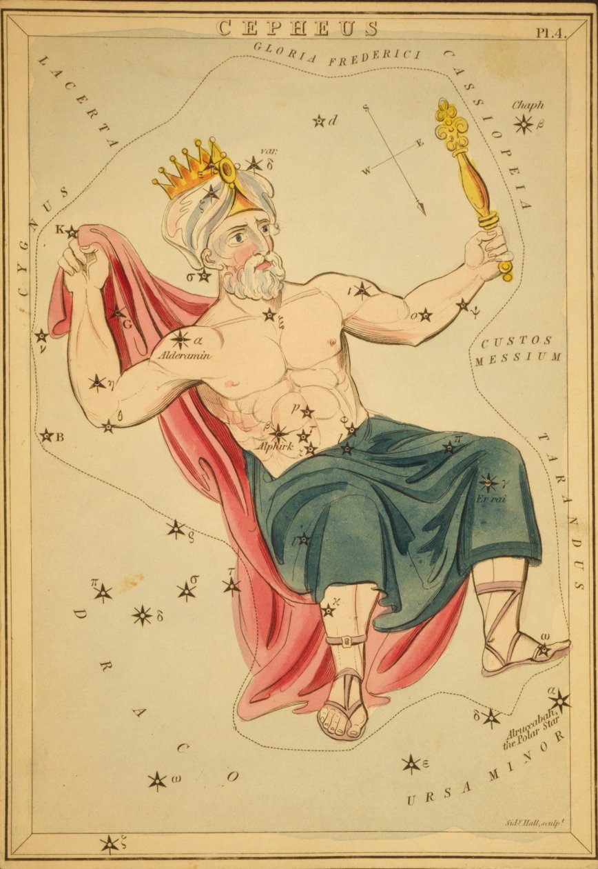 Cepheus, Illustratie uit 