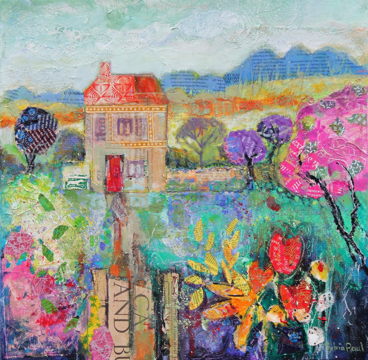 Plaats op het platteland, 2014 door Sylvia Paul