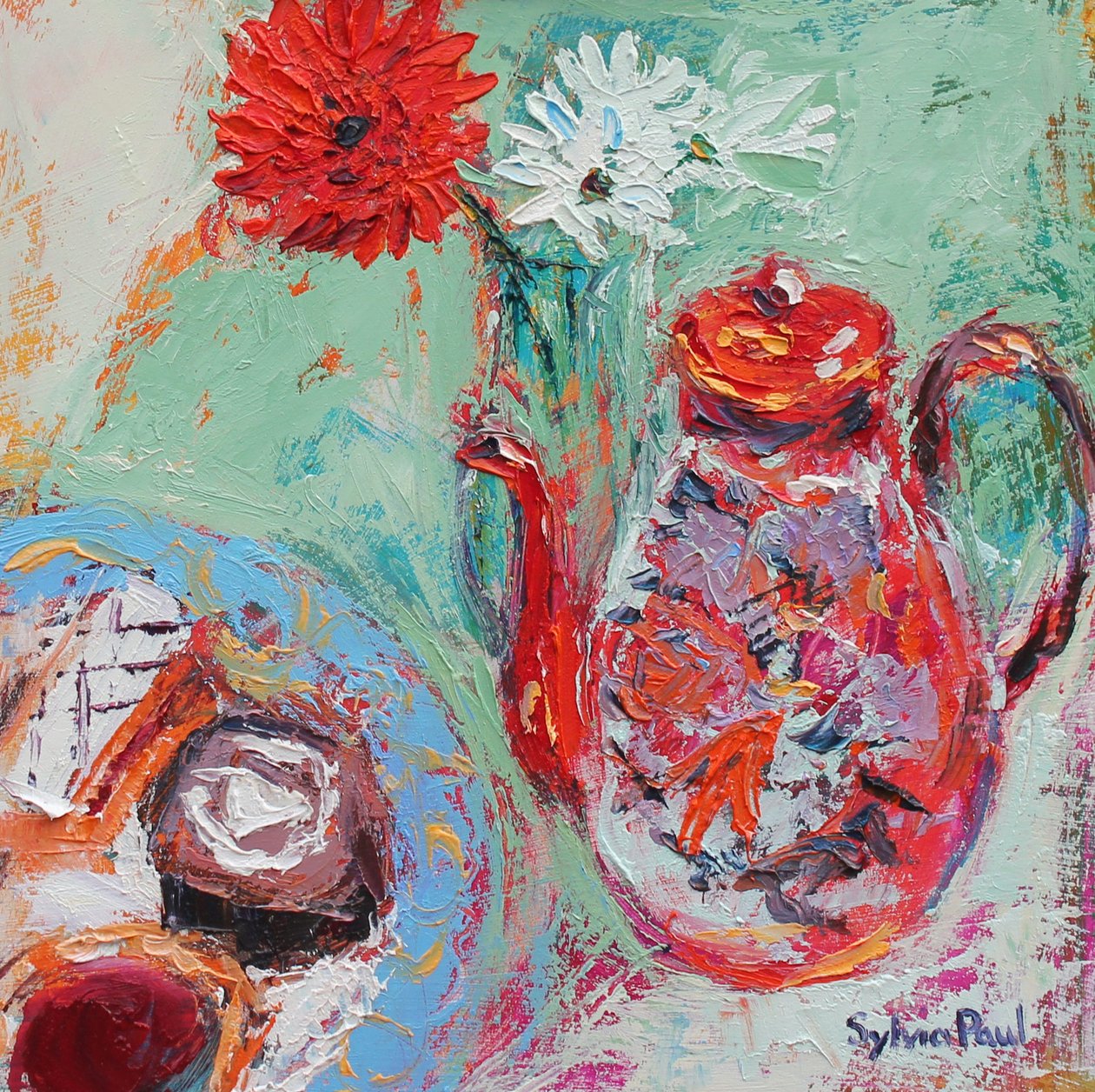 Theetijd door Sylvia Paul