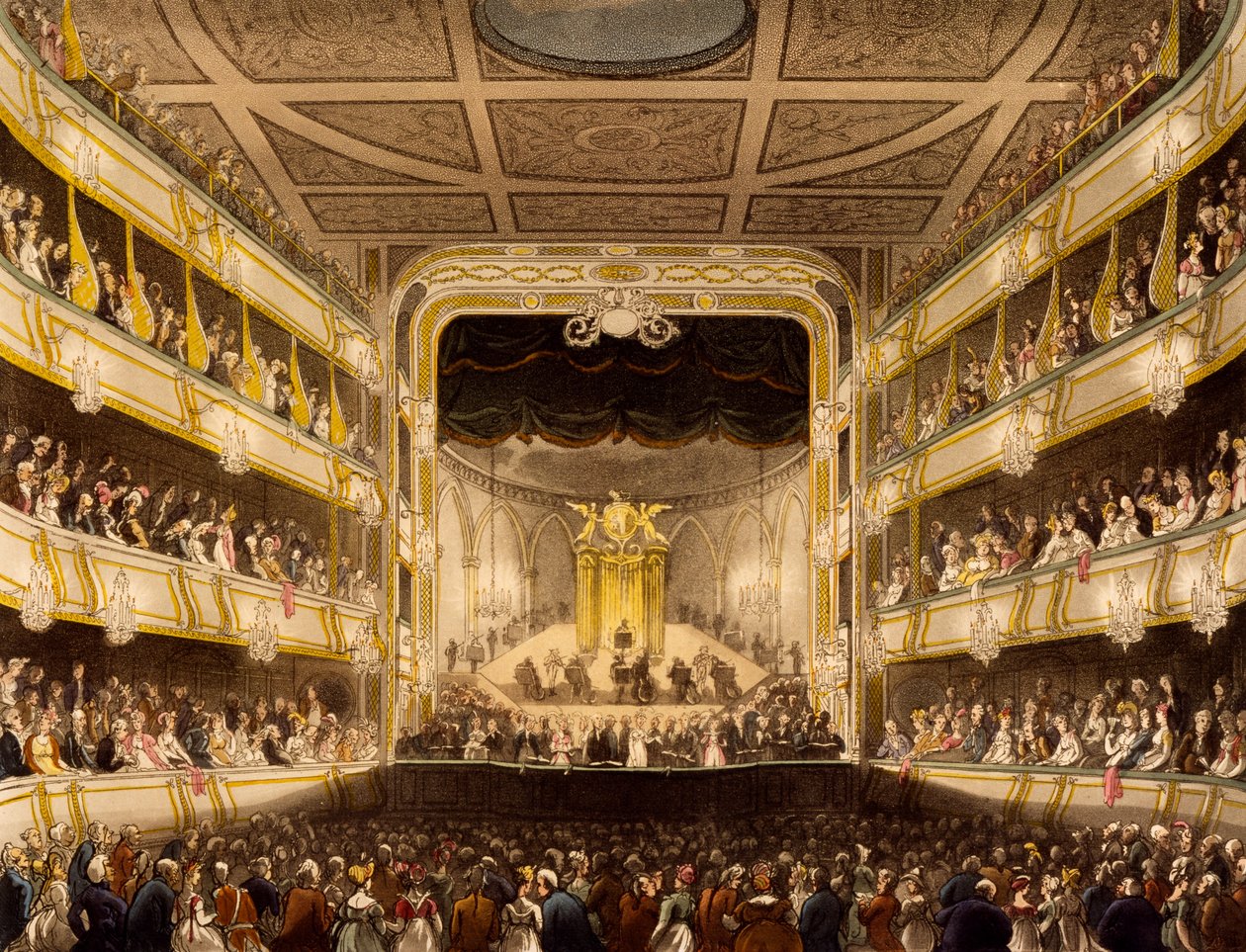 Covent Garden Theatre, uit 