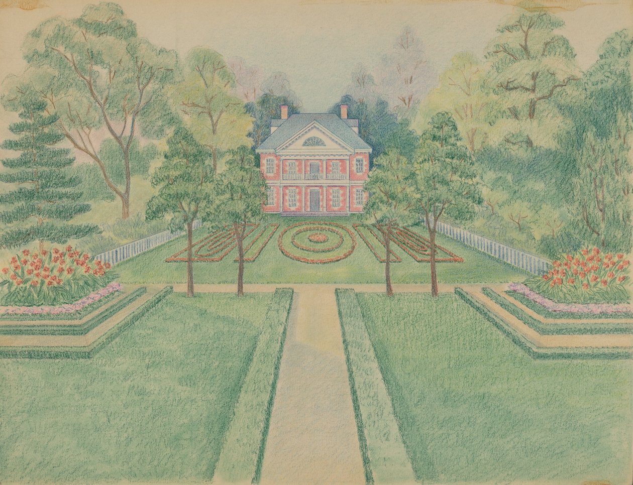 N.W. Stuyvesant Residentie, ca. 1936 door Tabea Hosier