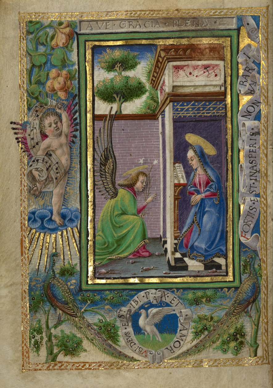De Aankondiging door Taddeo Crivelli