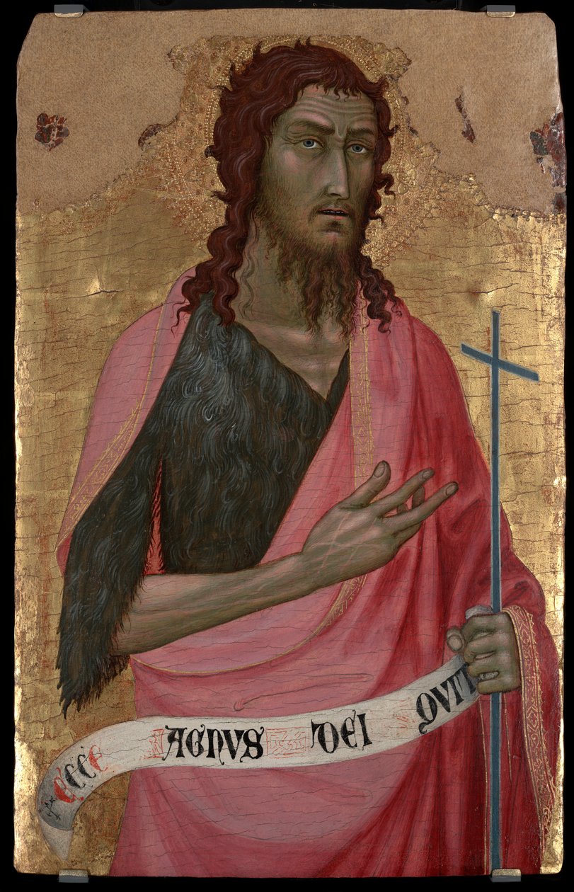 Sint Jan de Doper door Taddeo di Bartolo