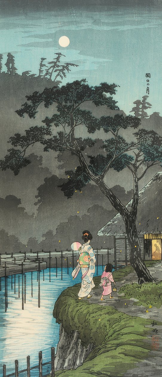 Maan in Sekiguchi door Takahashi Hiroaki