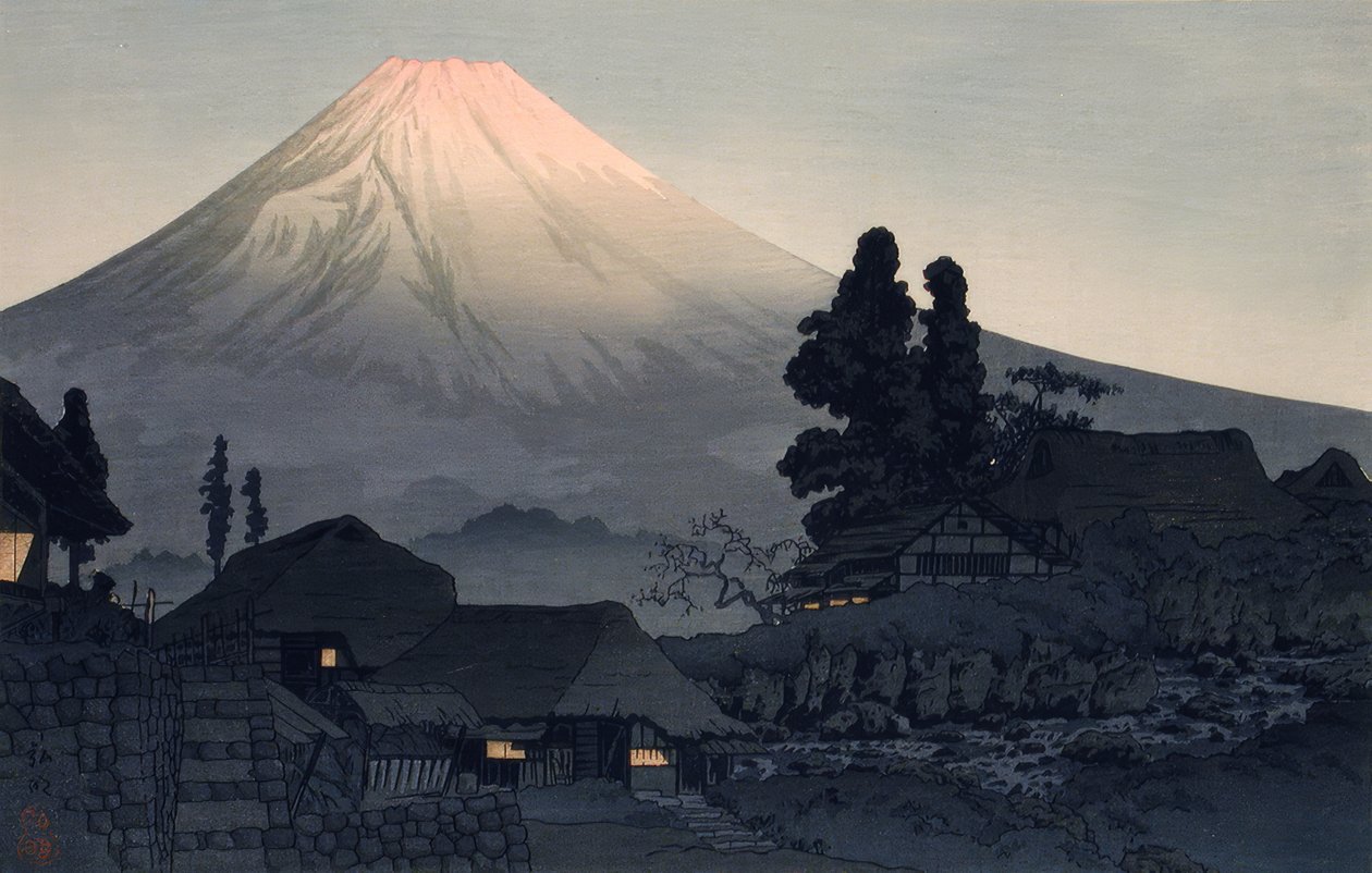 Mount Fuji vanuit Mizukubo door Takahashi Hiroaki