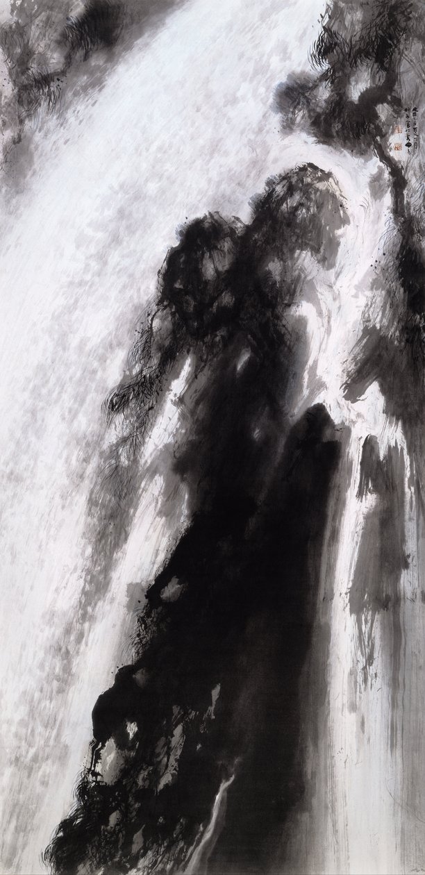 Waterval door Takeuchi Seiho