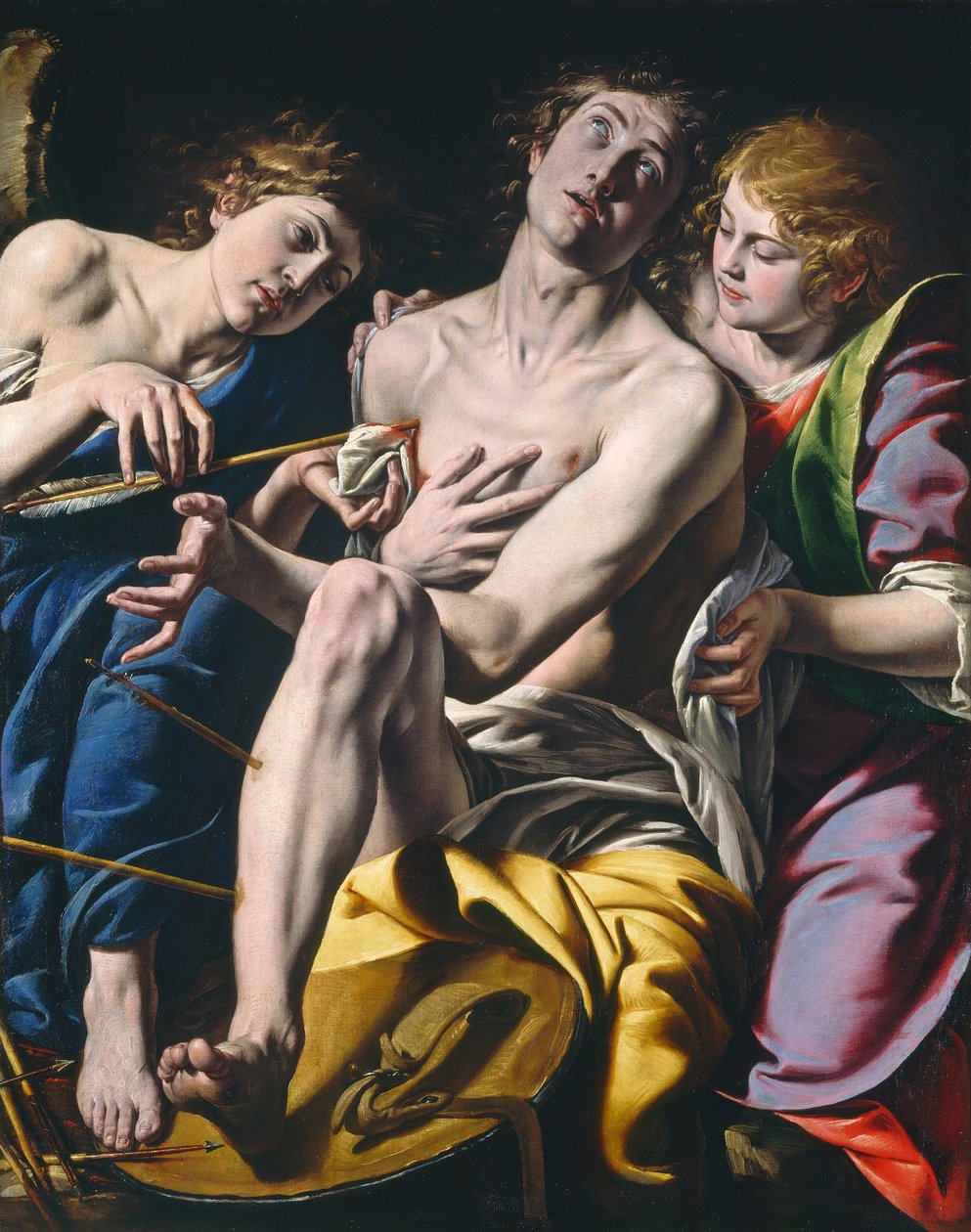 Sint Sebastiaan, c.1620-1630 door Tanzio da Varallo