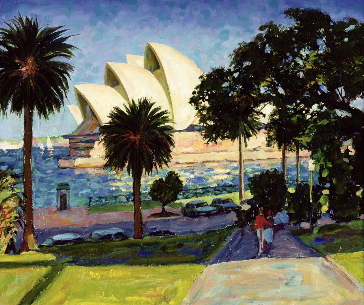 Sydney Opera House, PM, 1990 door Ted Blackall