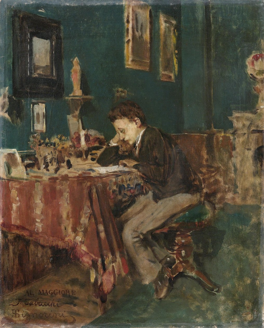 De studie door Telemaco Signorini