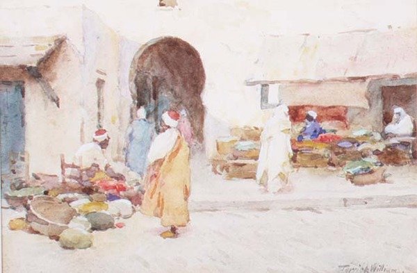 Fruithandelaren, Kairouan door Terrick Williams