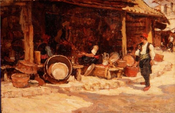 Metaalbewerkers, Sarajevo door Terrick Williams