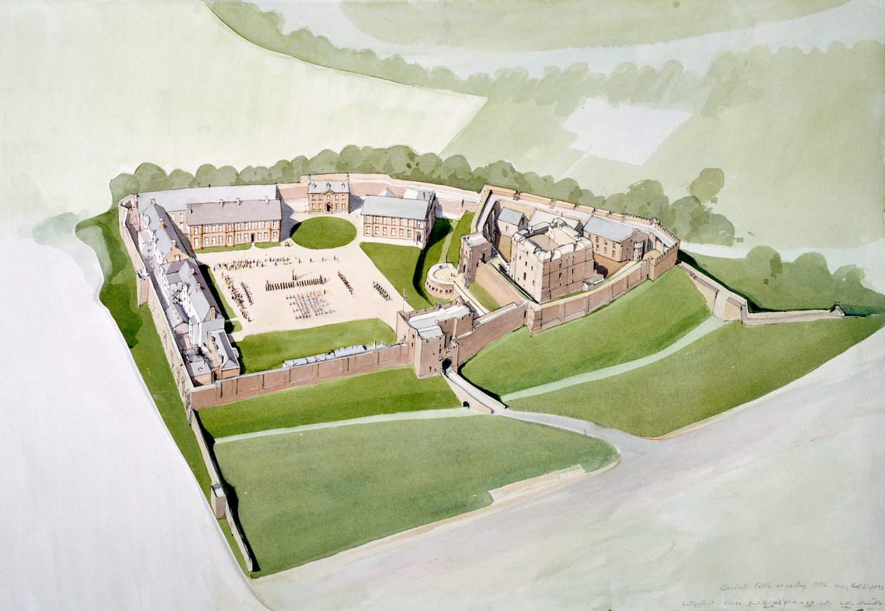 Carlisle Castle door Terry Ball